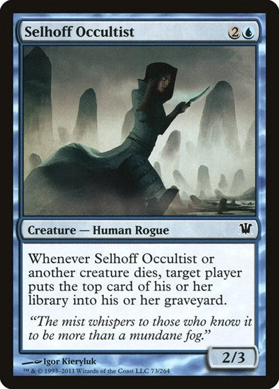 2011 Magic: The Gathering: Innistrad (ISD) - Selhoff Occultist (#73, Common) (Foil, Near Mint)