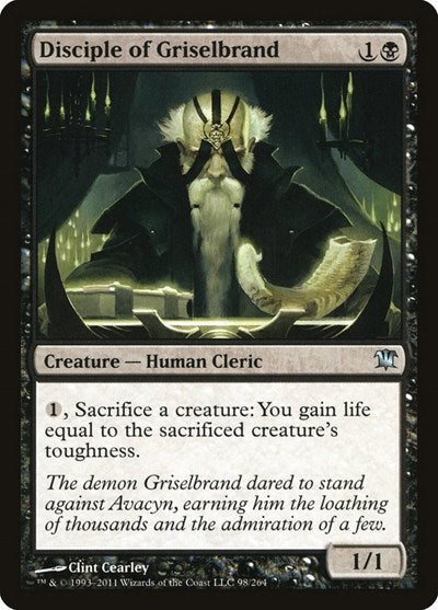 2011 Magic: The Gathering: Innistrad (ISD) - Disciple of Griselbrand (#98, Uncommon) (, Near Mint)