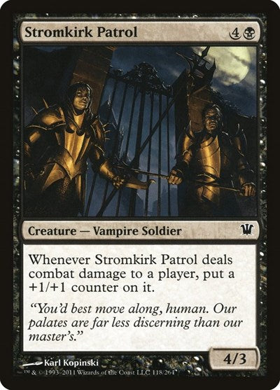 2011 Magic: The Gathering: Innistrad (ISD) - Stromkirk Patrol (#118, Common) (, Near Mint)