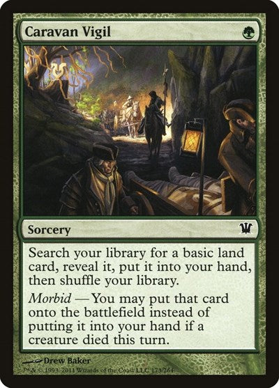 2011 Magic: The Gathering: Innistrad (ISD) - Caravan Vigil (#173, Common) (, Near Mint)