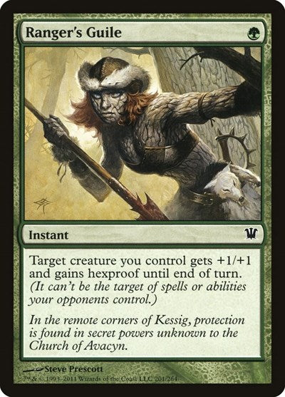 2011 Magic: The Gathering: Innistrad (ISD) - Rangers Guile (#201, Common) (, Near Mint)