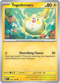 2024 Pokemon: SV07: Stellar Crown (SCR) - Togedemaru (#054/142, Uncommon) (, Near Mint)