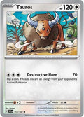 2024 Pokemon: SV07: Stellar Crown (SCR) - Tauros (#112/142, Common) (, Near Mint)