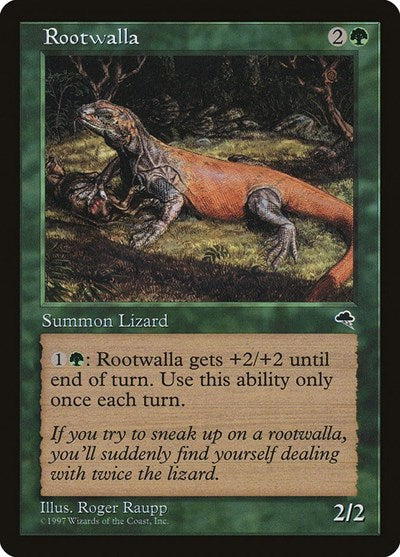 1997 Magic: The Gathering: Tempest (TMP) - Rootwalla (#252, Common) (, Near Mint)