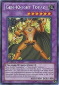 2011 YuGiOh: Hidden Arsenal 5: Steelswarm Invasion (HA05) - Gem Knight Topaz (#HA05-EN021, Secret Rare) (1st Edition, Near Mint)
