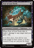 2024 Magic: The Gathering: Duskmourn: House of Horror (DSK) - Fear of Lost Teeth (#97, Common) (Foil, Near Mint)
