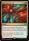 2024 Magic: The Gathering: Duskmourn: House of Horror (DSK) - Peer Past the Veil (#226, Rare) (, Near Mint)