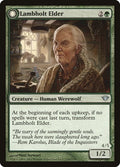 2012 Magic: The Gathering: Dark Ascension (DKA) - Lambholt Elder (#122, Uncommon) (, Lightly Played)