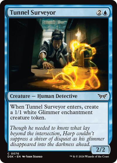 2024 Magic: The Gathering: Duskmourn: House of Horror (DSK) - Tunnel Surveyor (#76, Common) (Foil, Near Mint)