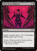 2024 Magic: The Gathering: Duskmourn: House of Horror (DSK) - Give In to Violence (#101, Common) (Foil, Near Mint)