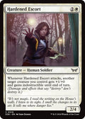 2024 Magic: The Gathering: Duskmourn: House of Horror (DSK) - Hardened Escort (#16, Common) (Foil, Near Mint)