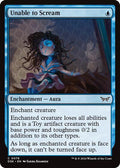 2024 Magic: The Gathering: Duskmourn: House of Horror (DSK) - Unable to Scream (#78, Common) (, Near Mint)