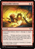 2024 Magic: The Gathering: Duskmourn: House of Horror (DSK) - Impossible Inferno (#140, Common) (Foil, Near Mint)