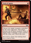 2024 Magic: The Gathering: Duskmourn: House of Horror (DSK) - Trial of Agony (#159, Uncommon) (Foil, Near Mint)