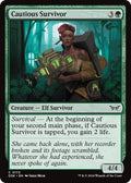 2024 Magic: The Gathering: Duskmourn: House of Horror (DSK) - Cautious Survivor (#172, Common) (Foil, Near Mint)