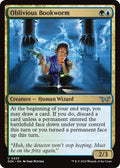 2024 Magic: The Gathering: Duskmourn: House of Horror (DSK) - Oblivious Bookworm 0225 (#225, Uncommon) (, Near Mint)