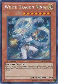 2012 YuGiOh: Order of Chaos (ORCS) - White Dragon Ninja (#ORCS-EN084, Secret Rare) (1st Edition, Near Mint)