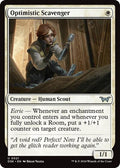 2024 Magic: The Gathering: Duskmourn: House of Horror (DSK) - Optimistic Scavenger 0021 (#21, Uncommon) (, Near Mint)