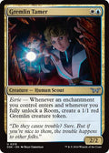 2024 Magic: The Gathering: Duskmourn: House of Horror (DSK) - Gremlin Tamer (#215, Uncommon) (Foil, Near Mint)