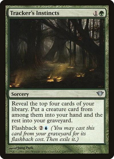 2012 Magic: The Gathering: Dark Ascension (DKA) - Trackers Instincts (#128, Uncommon) (, Near Mint)