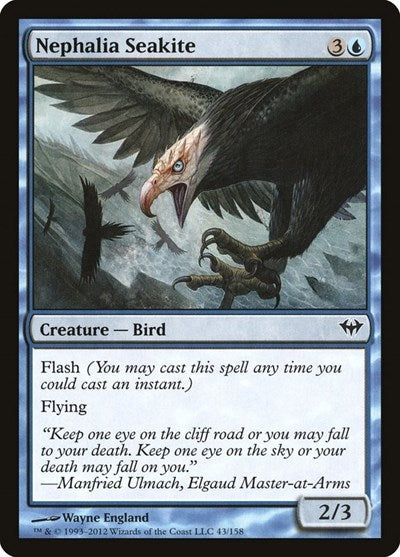 2012 Magic: The Gathering: Dark Ascension (DKA) - Nephalia Seakite (#43, Common) (, Near Mint)