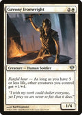 2012 Magic: The Gathering: Dark Ascension (DKA) - Gavony Ironwright (#9, Uncommon) (, Near Mint)