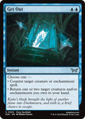 2024 Magic: The Gathering: Duskmourn: House of Horror (DSK) - Get Out (#60, Uncommon) (, Near Mint)