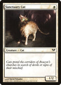 2012 Magic: The Gathering: Dark Ascension (DKA) - Sanctuary Cat (#19, Common) (, Near Mint)