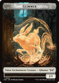 2024 Magic: The Gathering: Duskmourn: House of Horror (DSK) - Glimmer Token (#4, T) (, Near Mint)
