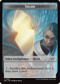 2024 Magic: The Gathering: Duskmourn: House of Horror (DSK) - Shard Token (#2, T) (, Near Mint)