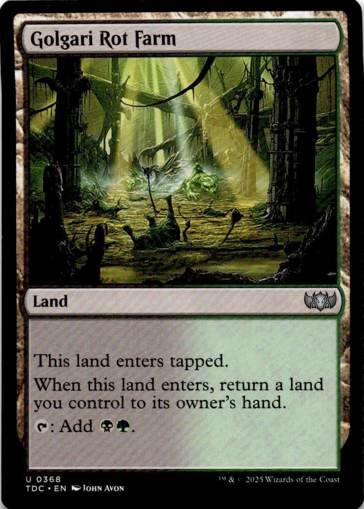 Golgari Rot Farm