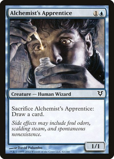 2012 Magic: The Gathering: Avacyn Restored (AVR) - Alchemist's Apprentice (#42, Common) (, Near Mint)