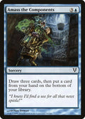 2012 Magic: The Gathering: Avacyn Restored (AVR) - Amass the Components (#43, Common) (, Near Mint)