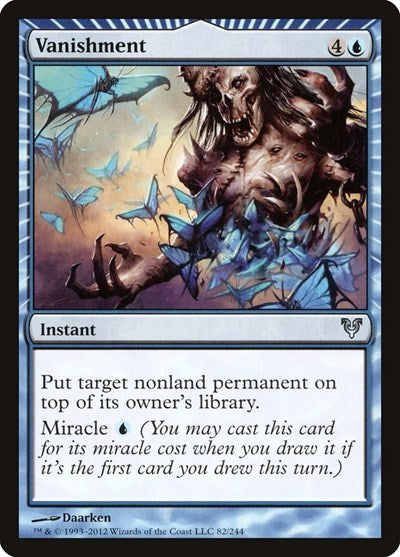 2012 Magic: The Gathering: Avacyn Restored (AVR) - Vanishment (#82, Uncommon) (, Lightly Played)