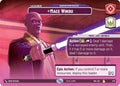 2024 Star Wars: Unlimited: Twilight of the Republic (TWI) - Mace Windu Vaapad Form Master Showcase (#270, Rare) (Foil, Near Mint)