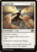 2024 Magic: The Gathering: Foundations Jumpstart (J25) - Angelic Gift (#165, Common) (, Near Mint)