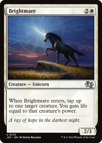 2024 Magic: The Gathering: Foundations Jumpstart (J25) - Brightmare (#175, Uncommon) (, Near Mint)