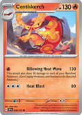 2024 Pokemon: SV08: Surging Sparks (SSP) - Centiskorch (#028/191, Common) (, Near Mint)