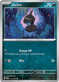 2024 Pokemon: SV08: Surging Sparks (SSP) - Deino (#117/191, Common) (, Near Mint)