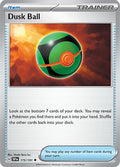 2024 Pokemon: SV08: Surging Sparks (SSP) - Dusk Ball (#175/191, Uncommon) (, Near Mint)