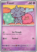 2024 Pokemon: SV08: Surging Sparks (SSP) - Espurr (#084/191, Common) (, Near Mint)