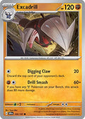 2024 Pokemon: SV08: Surging Sparks (SSP) - Excadrill (#109/191, Common) (, Near Mint)