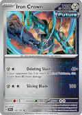 2024 Pokemon: SV08: Surging Sparks (SSP) - Iron Crown (#132/191, Rare) (Reverse Holofoil, Near Mint)