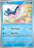 2024 Pokemon: SV08: Surging Sparks (SSP) - Mantine (#040/191, Common) (, Near Mint)