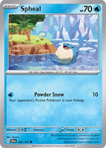 2024 Pokemon: SV08: Surging Sparks (SSP) - Spheal 043 191 (#043/191, Common) (, Near Mint)