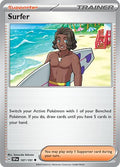 2024 Pokemon: SV08: Surging Sparks (SSP) - Surfer 187 191 (#187/191, Uncommon) (, Near Mint)