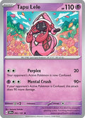 2024 Pokemon: SV08: Surging Sparks (SSP) - Tapu Lele (#092/191, Rare) (Reverse Holofoil, Near Mint)