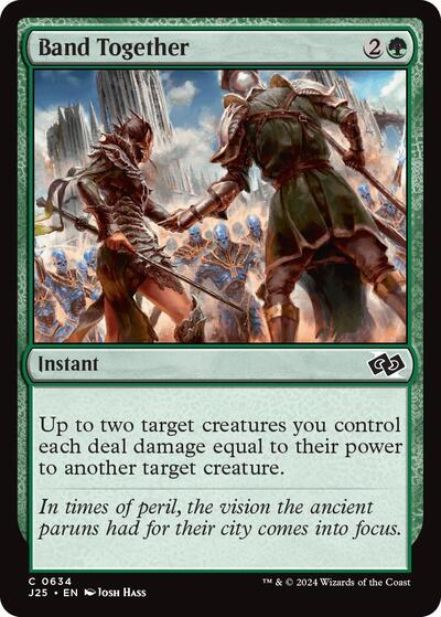 2024 Magic: The Gathering: Foundations Jumpstart (J25) - Band Together (#634, Common) (, Near Mint)