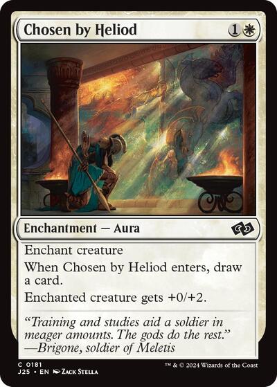 2024 Magic: The Gathering: Foundations Jumpstart (J25) - Chosen by Heliod (#181, Common) (, Near Mint)