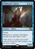 2024 Magic: The Gathering: Foundations Jumpstart (J25) - Windreader Sphinx (#391, Rare) (, Near Mint)